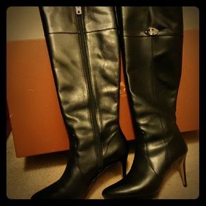 Beautiful Black Coach Boots